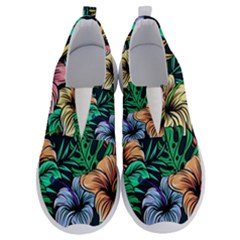 Hibiscus Flower Plant Tropical No Lace Lightweight Shoes by Simbadda