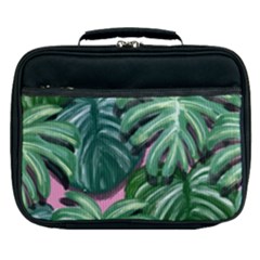Painting Leaves Tropical Jungle Lunch Bag by Simbadda