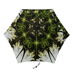 Abstract Fractal Pattern Artwork Mini Folding Umbrellas by Sudhe