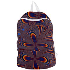 Abstract Fractal Background Pattern Foldable Lightweight Backpack