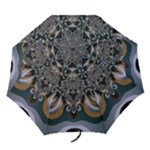 Fractal Art Artwork Design Folding Umbrellas