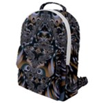Fractal Art Artwork Design Flap Pocket Backpack (Small)