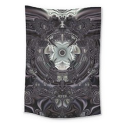 Fractal Art Artwork Design Pattern Large Tapestry by Pakrebo