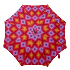 Texture Surface Orange Pink Hook Handle Umbrellas (small) by Mariart