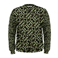 Modern Abstract Camouflage Patttern Men s Sweatshirt by dflcprintsclothing
