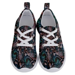 Art Artwork Fractal Digital Art Floral Running Shoes by Pakrebo