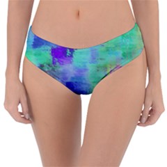 Watercolor Wash Reversible Classic Bikini Bottoms by blkstudio