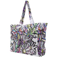 Mixed Flowers Simple Shoulder Bag by bloomingvinedesign