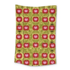 Happy Floral Days In Colors Small Tapestry by pepitasart