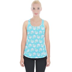 Glitched Candy Skulls Piece Up Tank Top