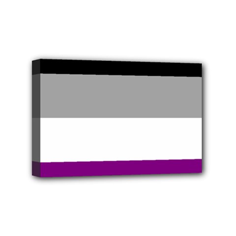 Asexual Pride Flag Lgbtq Mini Canvas 6  X 4  (stretched) by lgbtnation