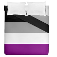 Asexual Pride Flag Lgbtq Duvet Cover Double Side (queen Size) by lgbtnation