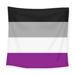 Asexual Pride Flag Lgbtq Square Tapestry (large) by lgbtnation