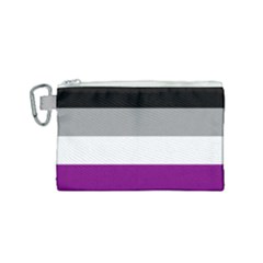 Asexual Pride Flag Lgbtq Canvas Cosmetic Bag (small) by lgbtnation