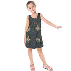 King And Queen  Kids  Sleeveless Dress by Mezalola