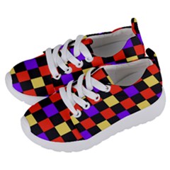 Checkerboard Again Kids  Lightweight Sports Shoes by impacteesstreetwearseven
