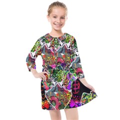 Image 2 Kids  Quarter Sleeve Shirt Dress by TajahOlsonDesigns