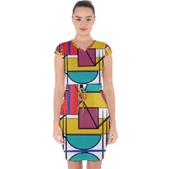 Design 10 Capsleeve Drawstring Dress  by TajahOlsonDesigns