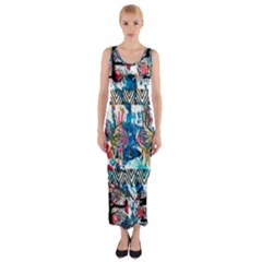 Tajah Olson Designs  Fitted Maxi Dress by TajahOlsonDesigns