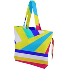 Down Spiral Drawstring Tote Bag by impacteesstreetwearsix