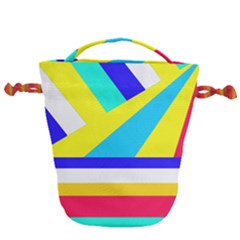Down Spiral Drawstring Bucket Bag by impacteesstreetwearsix