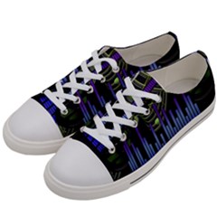 Speakers Music Sound Women s Low Top Canvas Sneakers