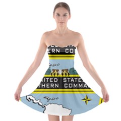 Seal Of United States Southern Command Strapless Bra Top Dress by abbeyz71
