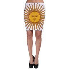 Argentina Flag Bodycon Skirt by FlagGallery