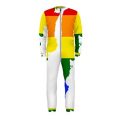Lgbt Flag Map Of Argentina Onepiece Jumpsuit (kids) by abbeyz71