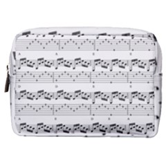 Notes Lines Music Make Up Pouch (medium) by Mariart