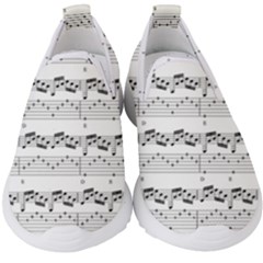 Notes Lines Music Kids  Slip On Sneakers by Mariart