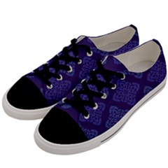 Seamless Continuous Men s Low Top Canvas Sneakers
