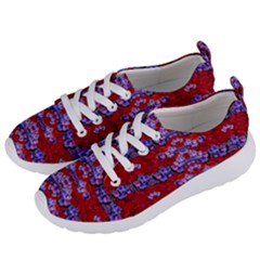 Flowers So Small On A Bed Of Roses Women s Lightweight Sports Shoes by pepitasart