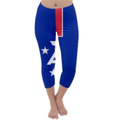 Flag Of The French Southern And Antarctic Lands Capri Winter Leggings  by abbeyz71