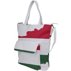 Hungary Country Europe Flag Shoulder Tote Bag by Sapixe