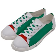Bulgaria Country Europe Flag Women s Low Top Canvas Sneakers by Sapixe