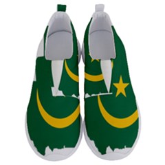 Mauritania Flag Map Geography No Lace Lightweight Shoes