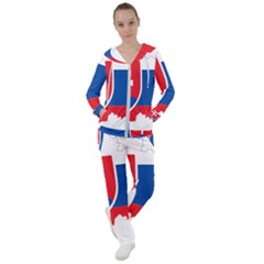 Slovakia Country Europe Flag Women s Tracksuit by Sapixe