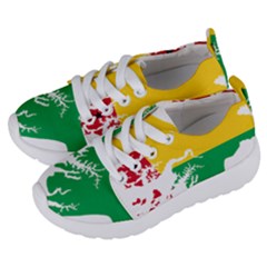 Guinea Bissau Flag Map Geography Kids  Lightweight Sports Shoes