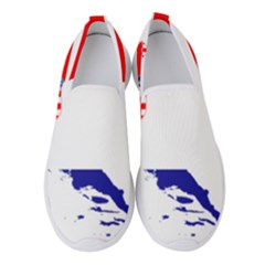 Croatia Country Europe Flag Women s Slip On Sneakers by Sapixe