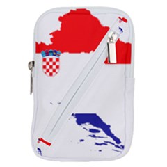 Croatia Country Europe Flag Belt Pouch Bag (small)