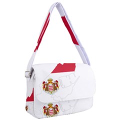 Monaco Country Europe Flag Borders Courier Bag