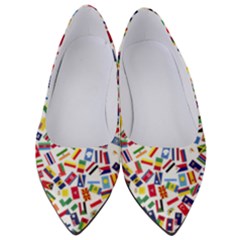 Heart Flags Countries United Unity Women s Low Heels by Sapixe