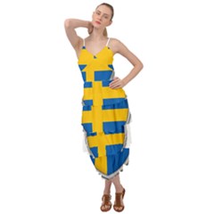 Flag Sweden Country Swedish Symbol Layered Bottom Dress