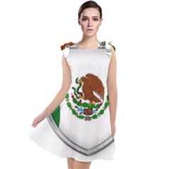 Flag Mexico Country National Tie Up Tunic Dress