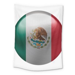 Mexico Flag Country National Medium Tapestry by Sapixe