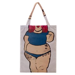 Sexy N Sassy Classic Tote Bag by Abigailbarryart