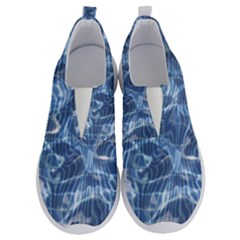 Abstract Blue Diving Fresh No Lace Lightweight Shoes