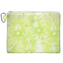 Background Green Star Canvas Cosmetic Bag (xxl)