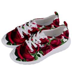 Roses Flowers Red Romantic Garden Women s Lightweight Sports Shoes by Pakrebo
